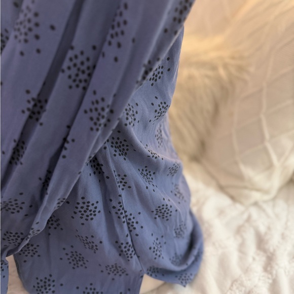 Boden Navy Patterned Blouse - Picture 7 of 10